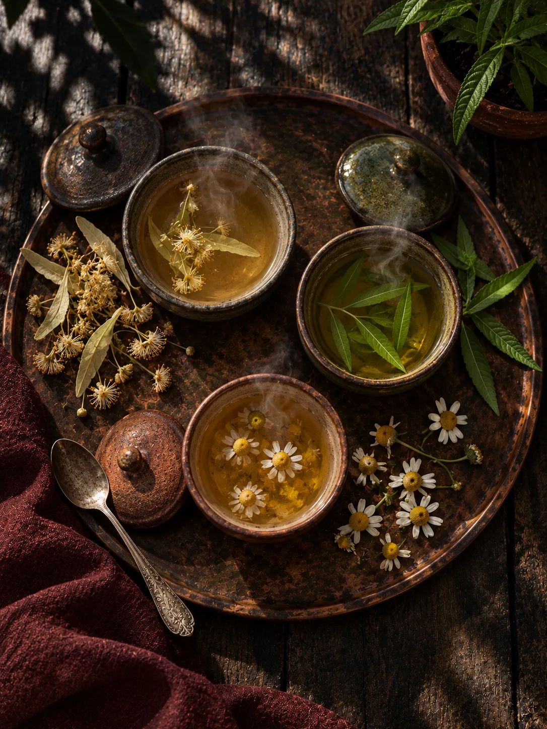 Trois infusions pour traverser la nuit