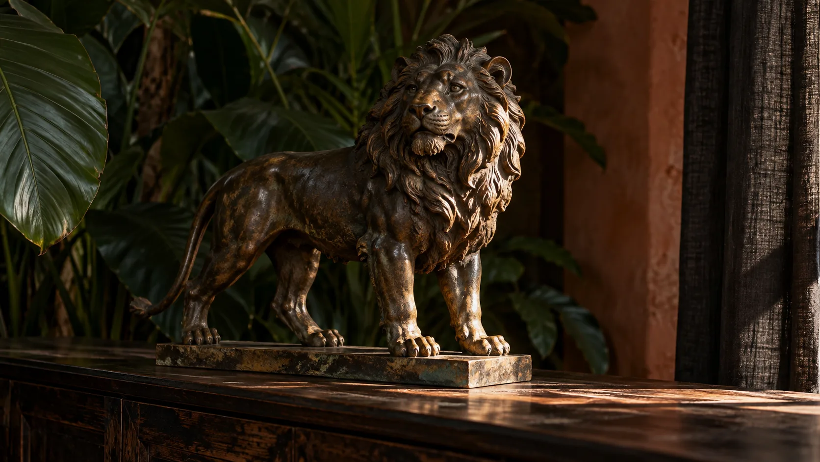 Lion - anatomie du feu 