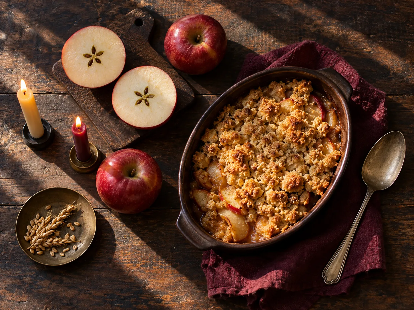 Le crumble de la saison