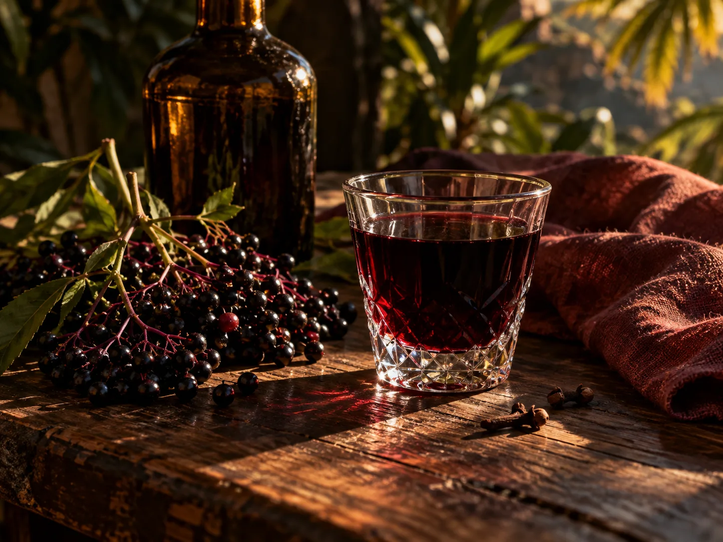 Le cordial de sureau épicé