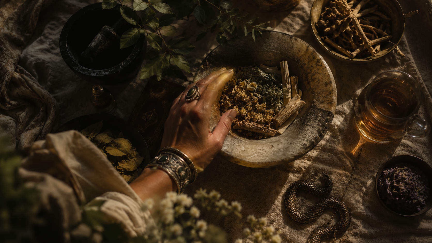 L'atelier d'herboristerie — Everyday Ayurveda